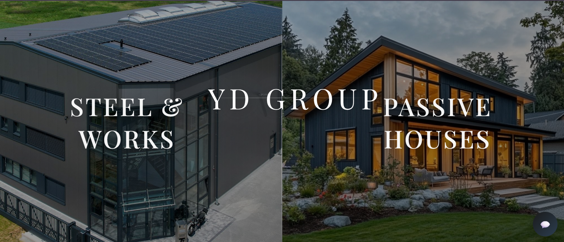 YD Building construction company website
